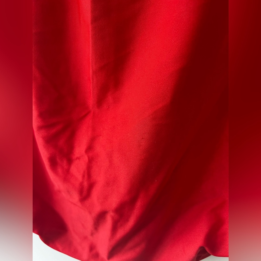 Sea By Monif C Plus Size‎ Red High Waist Bikini Bottom Size 16 - Picture 9 of 11